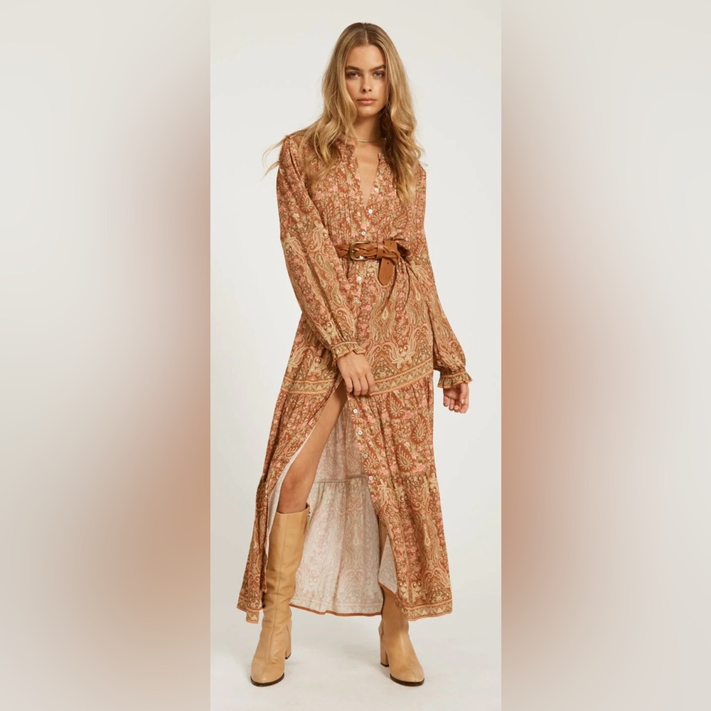 NWT Arnhem Harley Duster Dress AUS 6 US 2 Floral Paisley $229